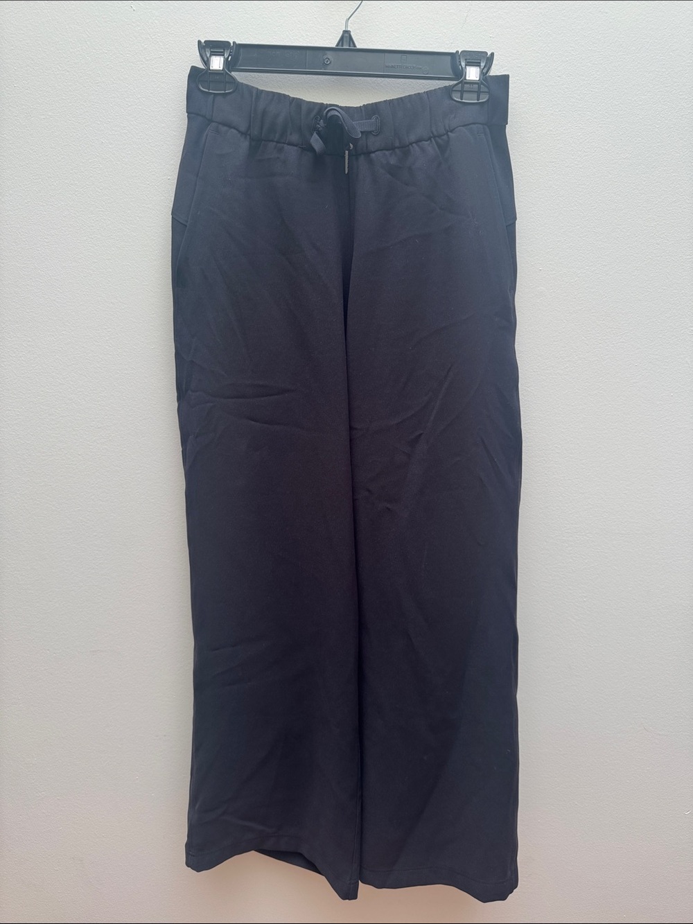lululemon Black Wide-Leg Athleisure Pants